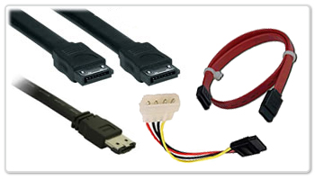 S-ATA Kabel und eS-ATA Kabel (Serial-ATA Anschlusskabel)
