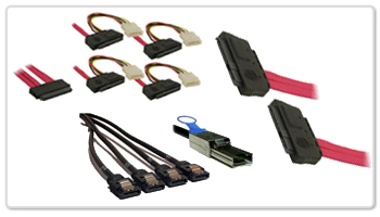 SAS Kabel (Serial Attached SCSI Anschlusskabel):
